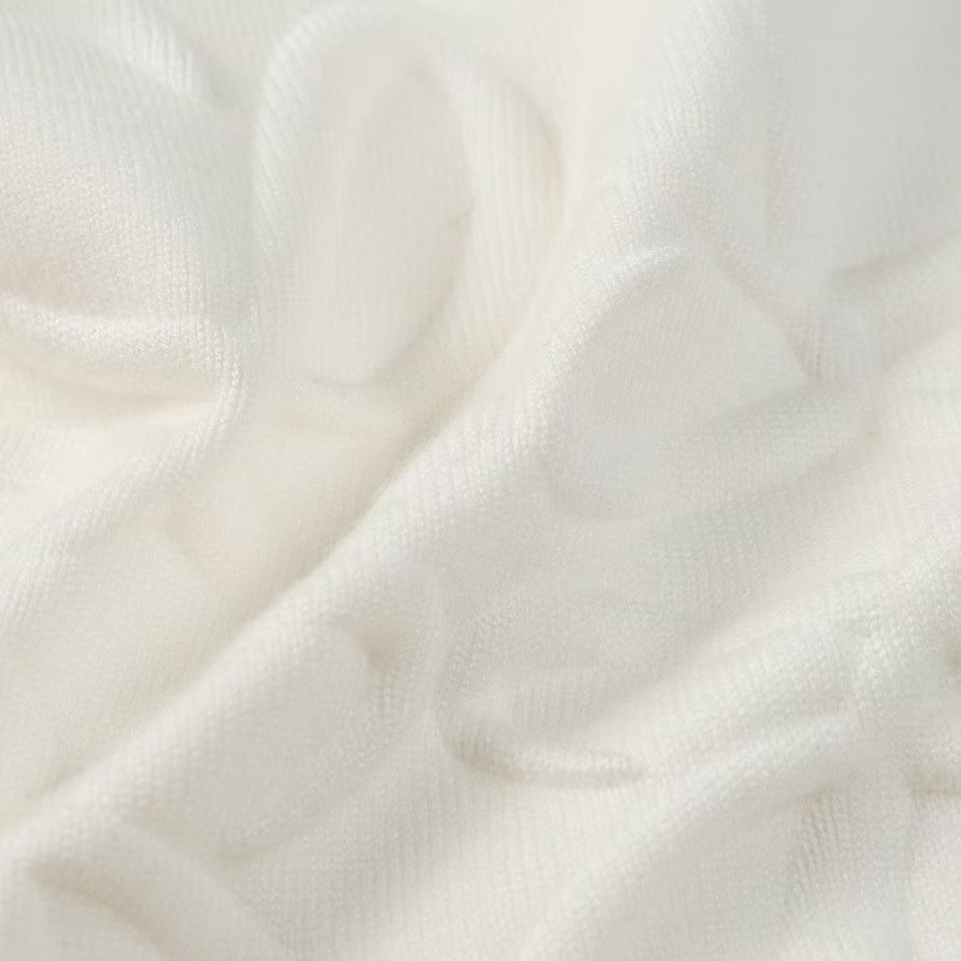 New embossed sweater