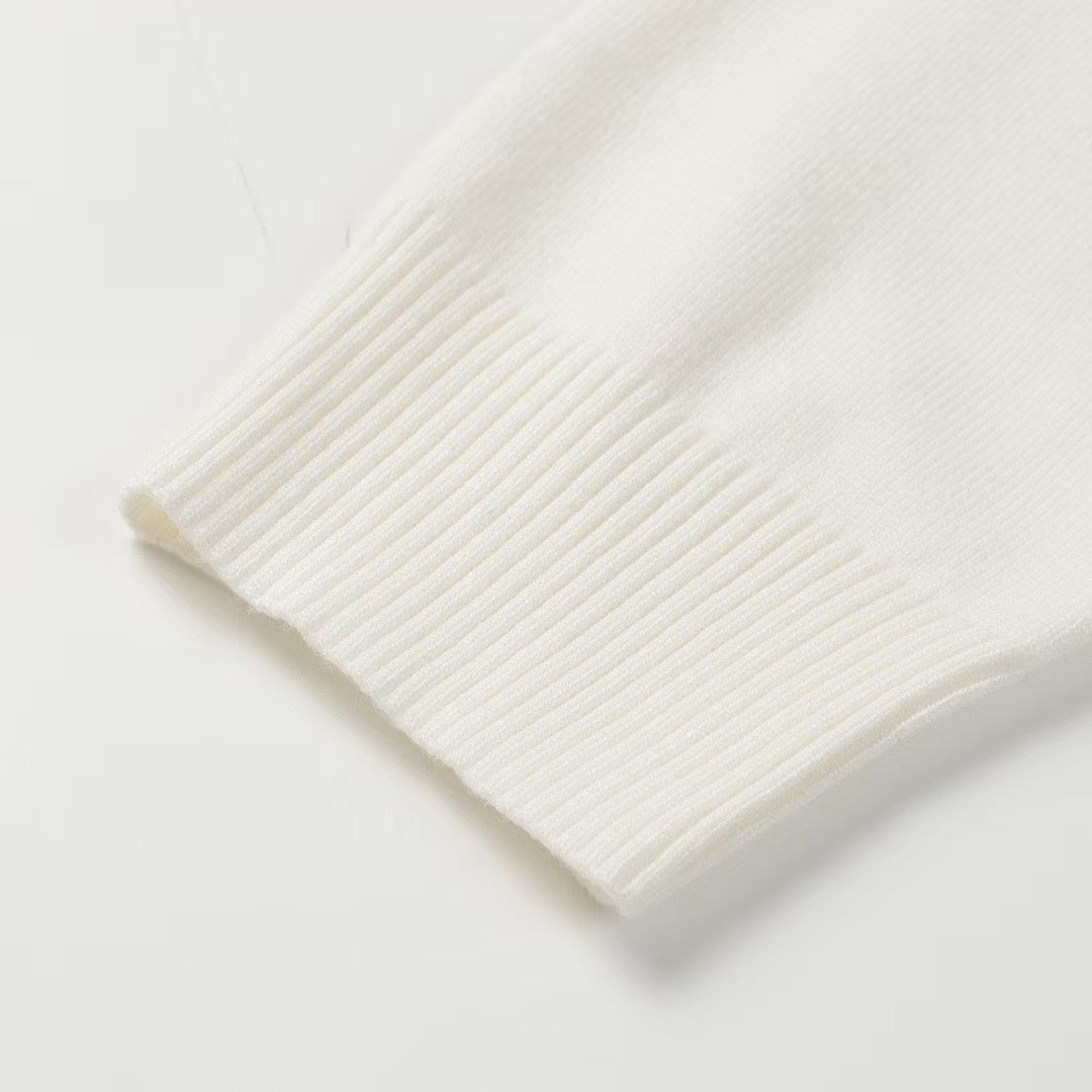 New embossed sweater