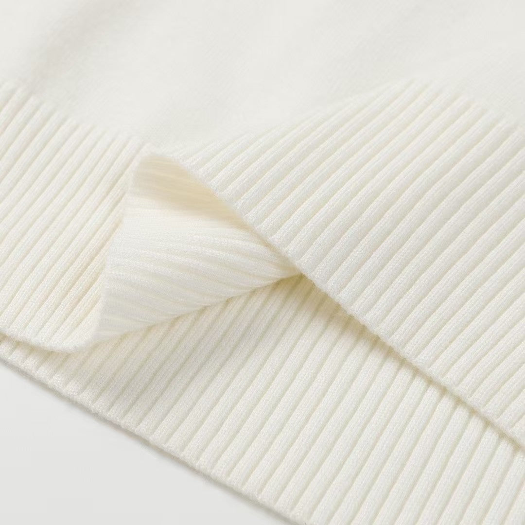 New embossed sweater