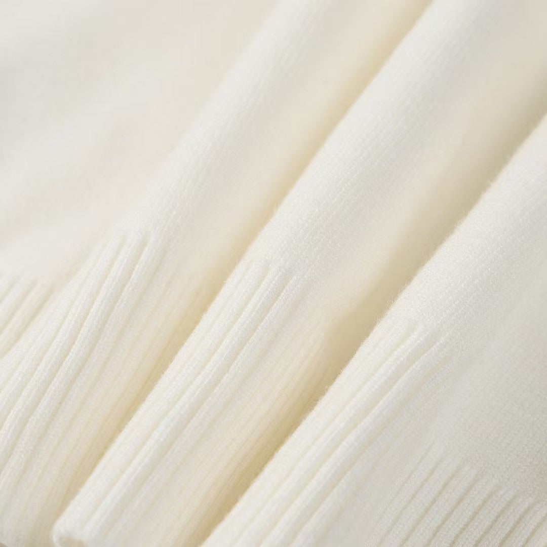 New embossed sweater