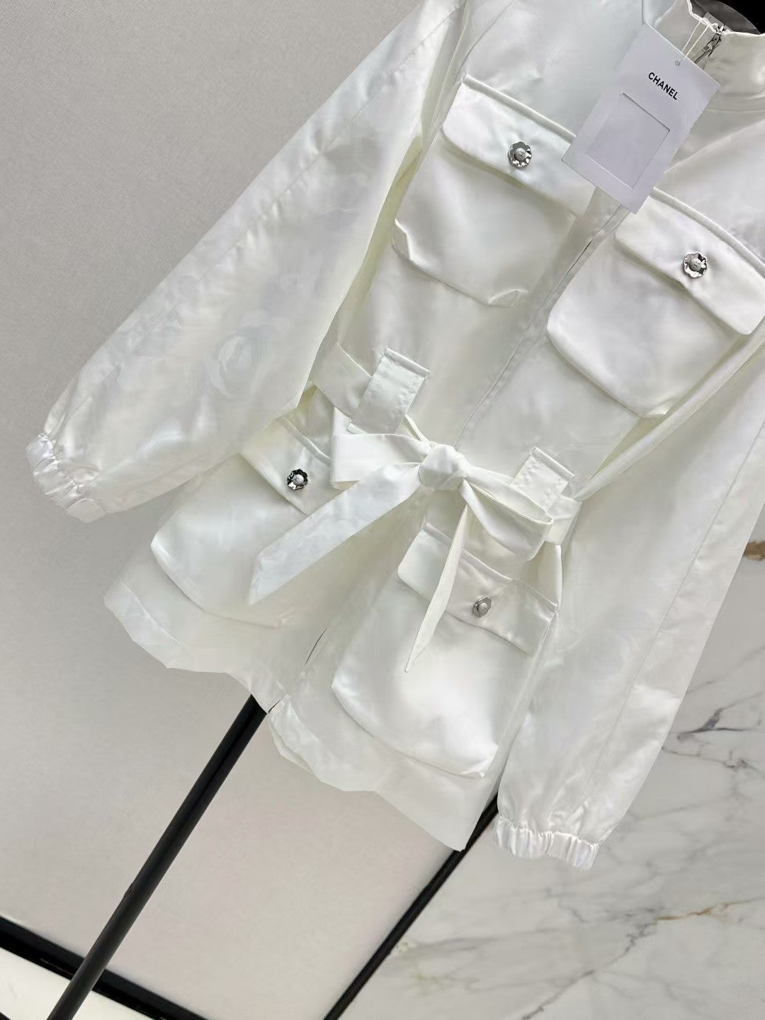 New jacquard stand collar waist coat