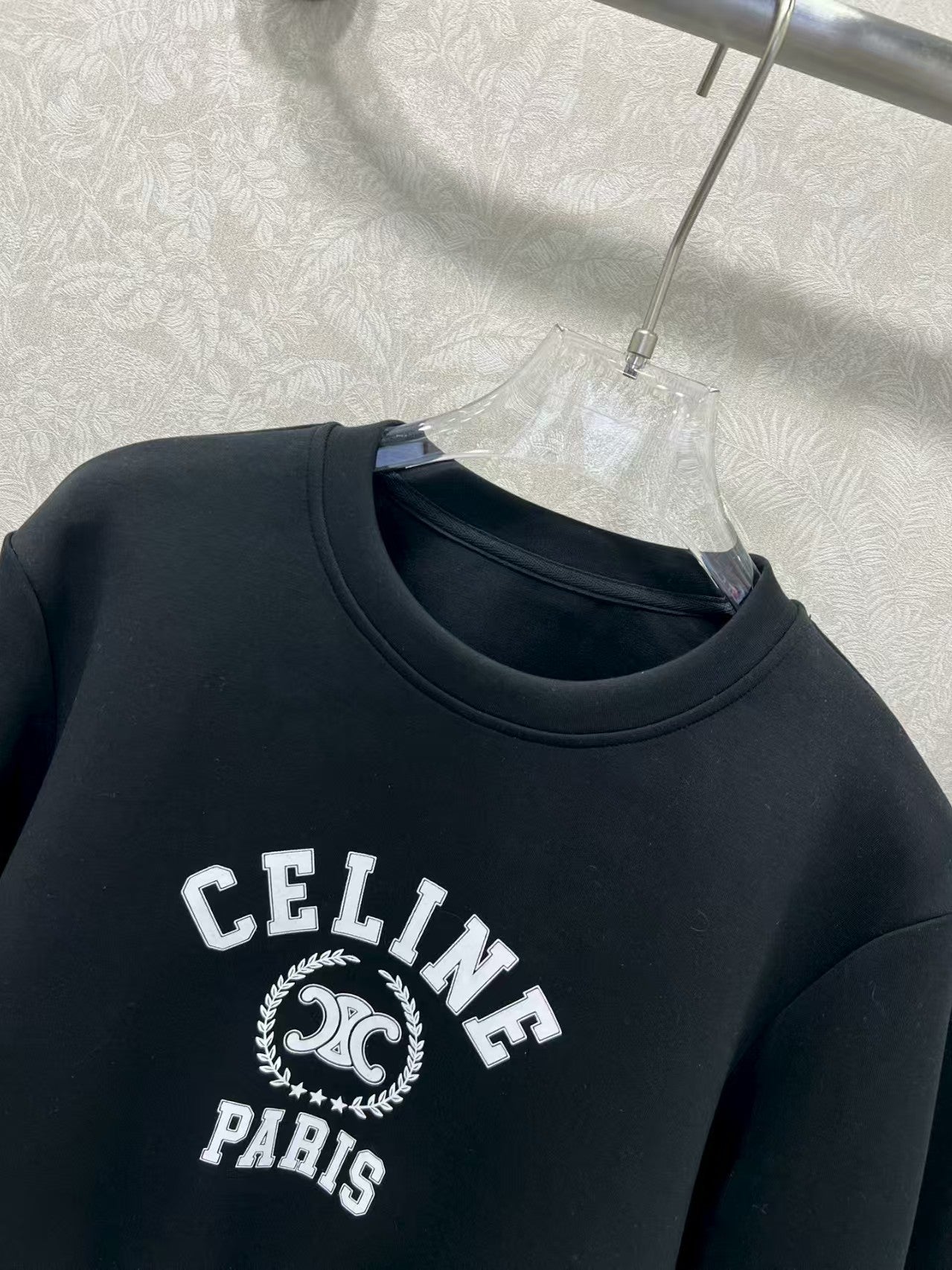 New round neck hem ribbon suit