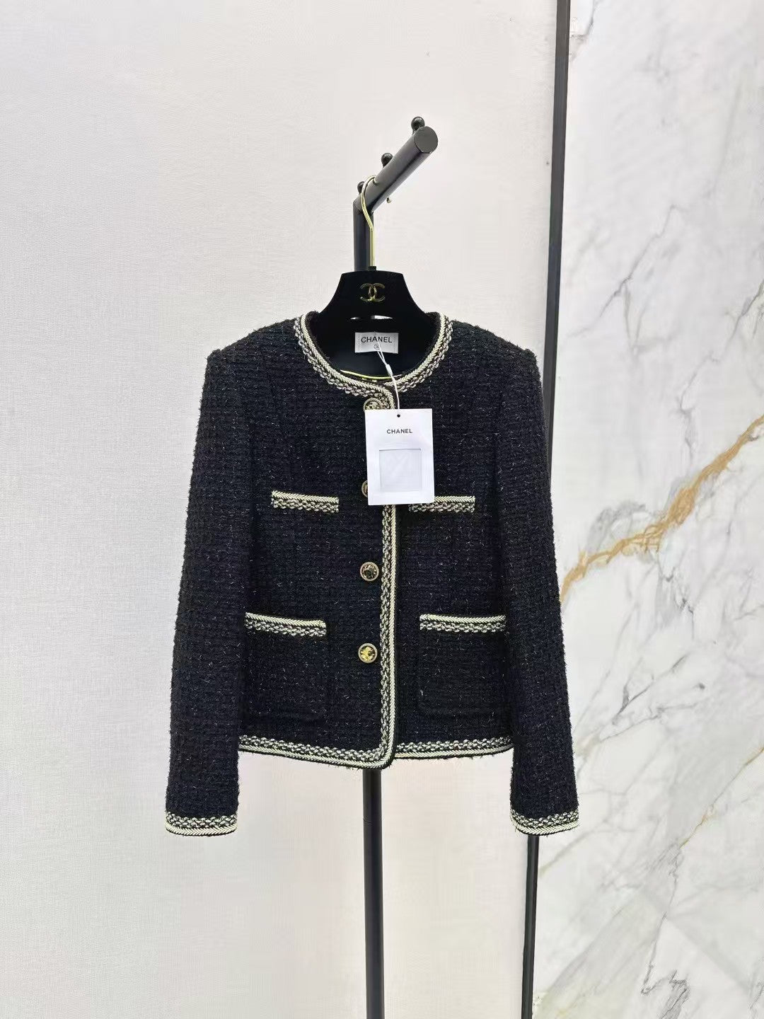 The latest autumn and winter four-pocket design small jacket