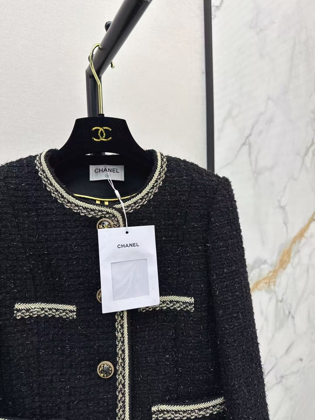 The latest autumn and winter four-pocket design small jacket