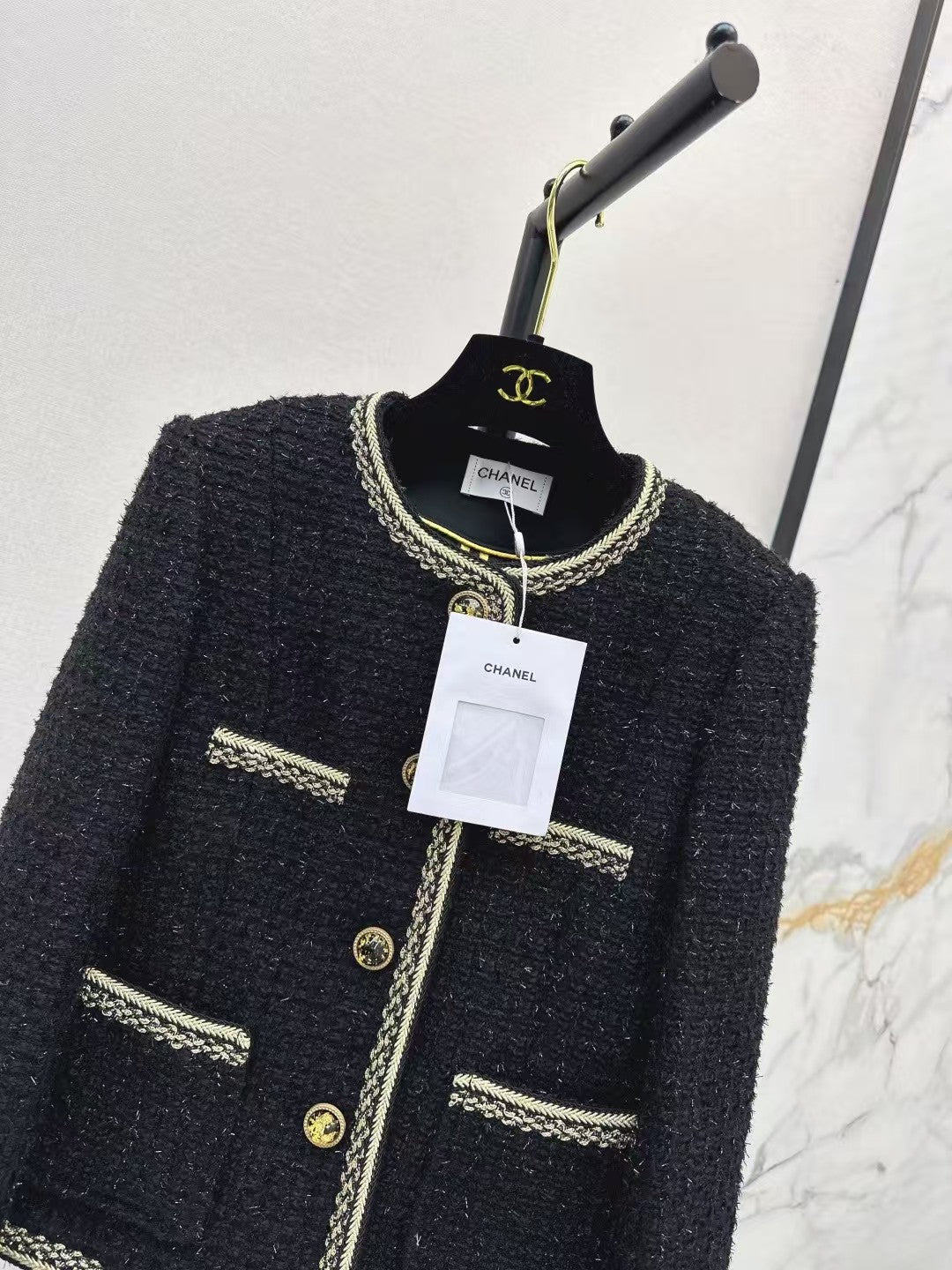 The latest autumn and winter four-pocket design small jacket