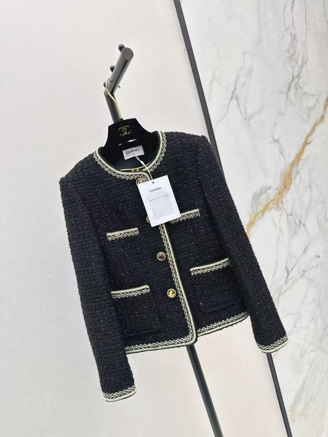 The latest autumn and winter four-pocket design small jacket