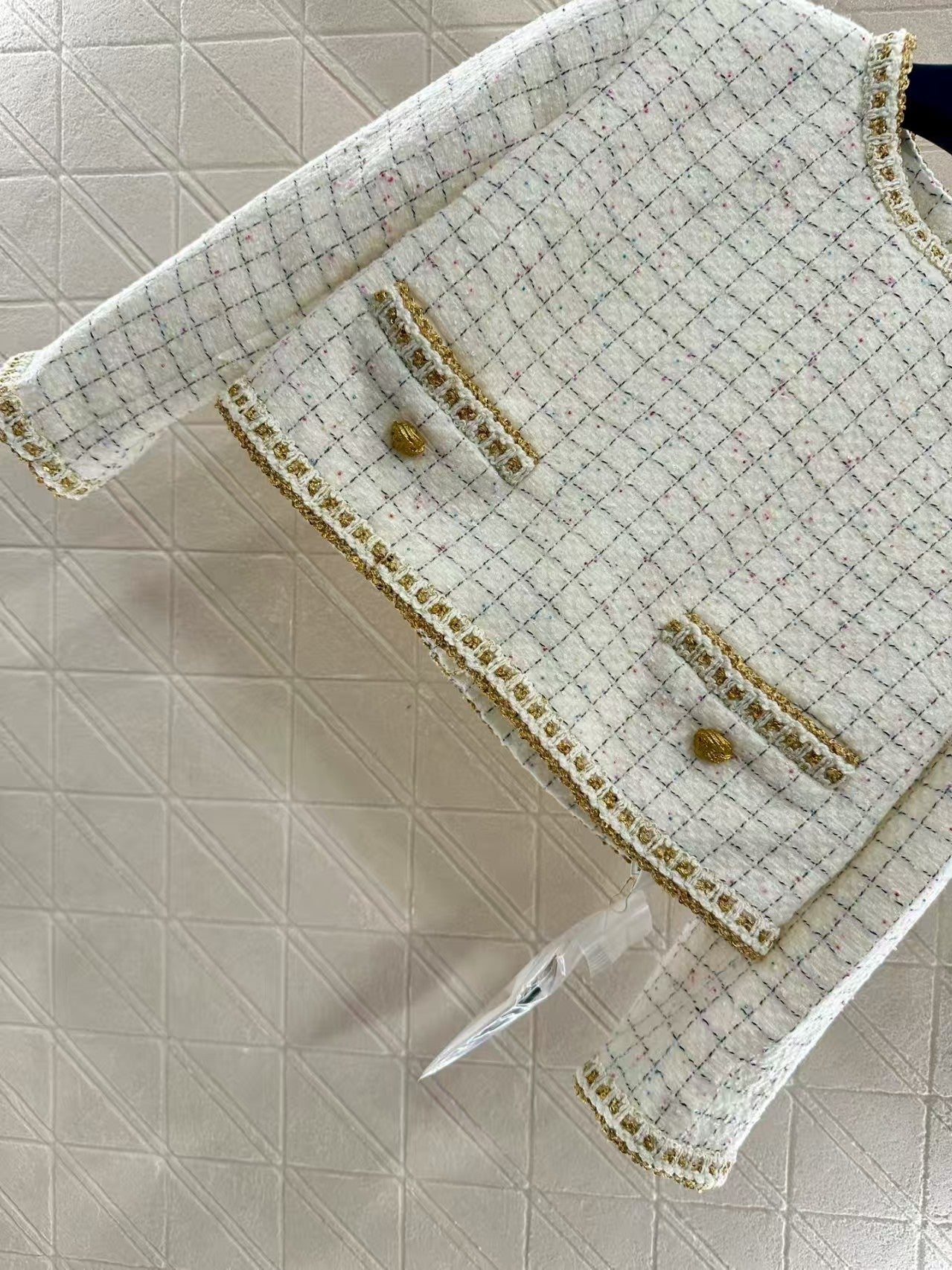 New button-down dress top