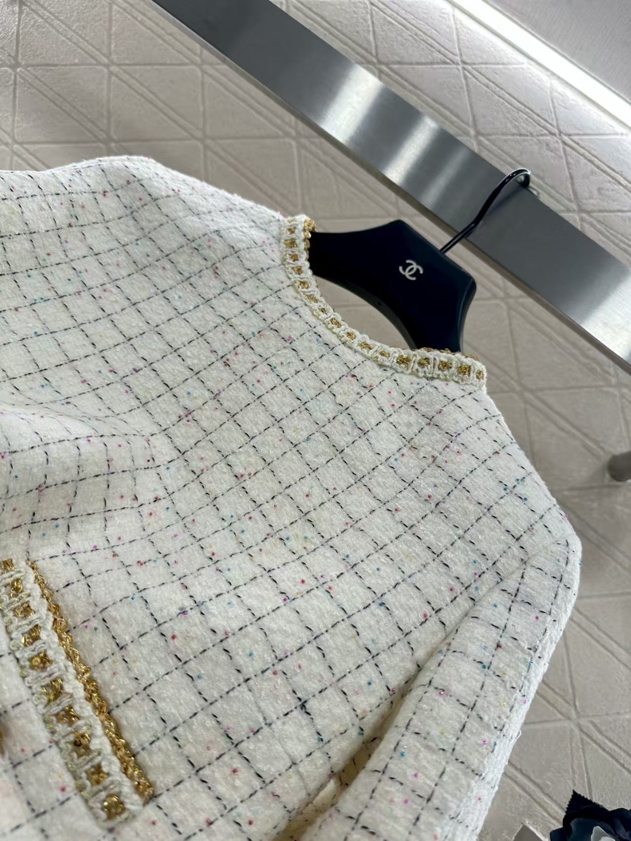 New button-down dress top