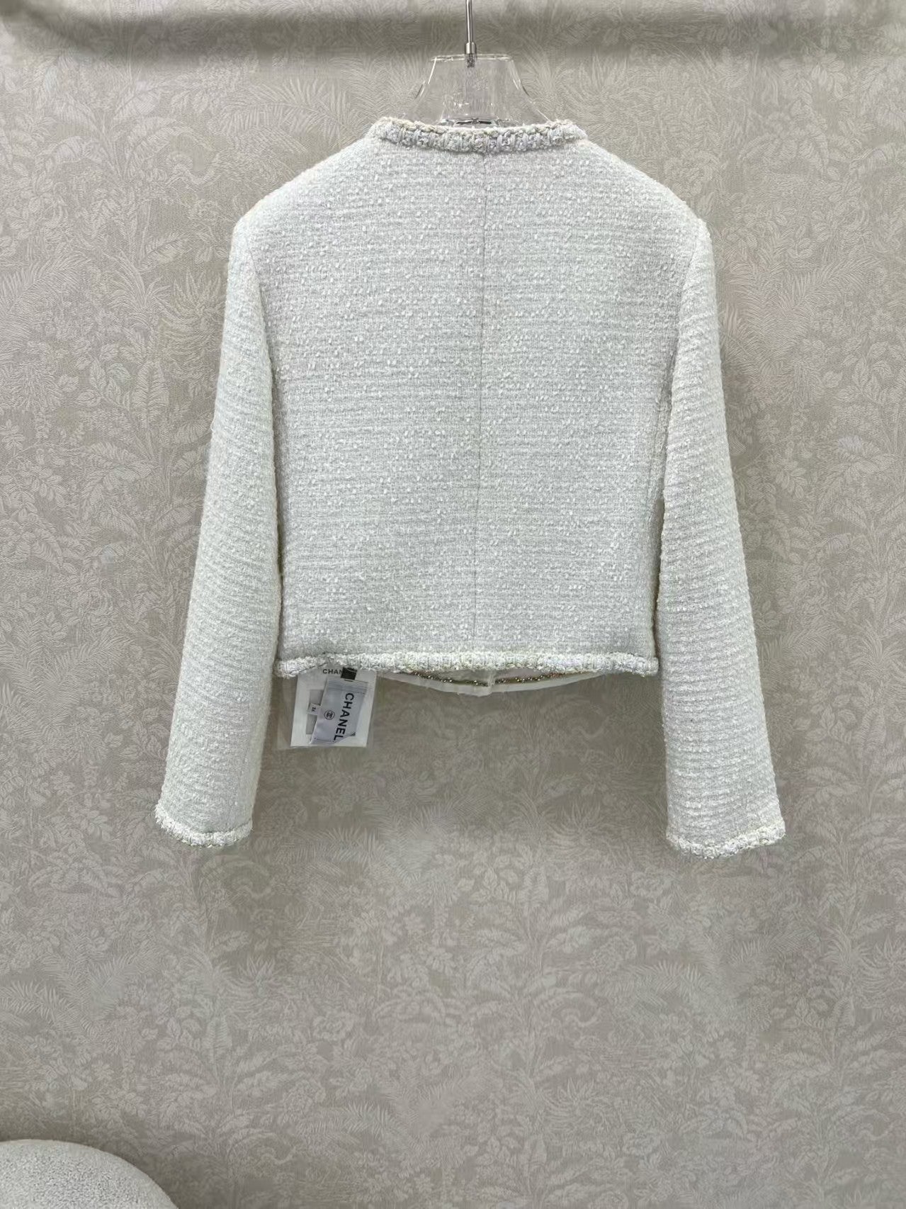 New woolen hem jacket