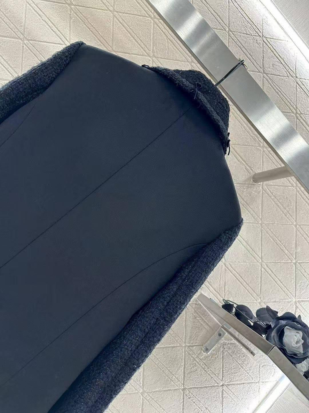 Lapel Bow Knitted Jacket