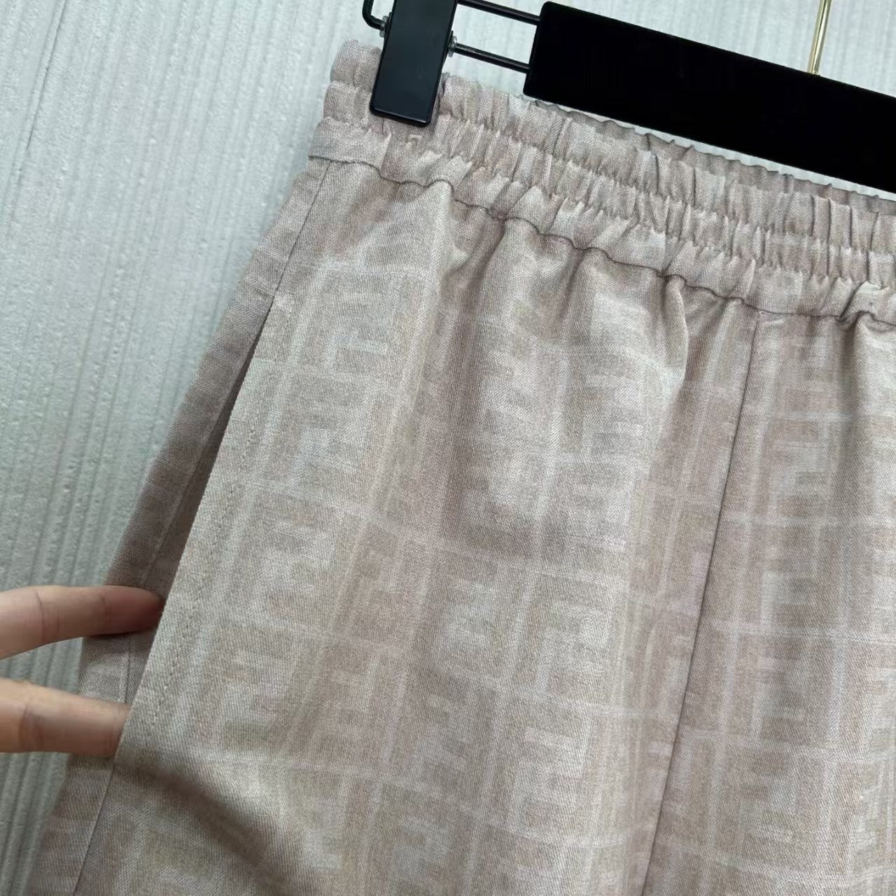 Classic monogram FF lettering trousers