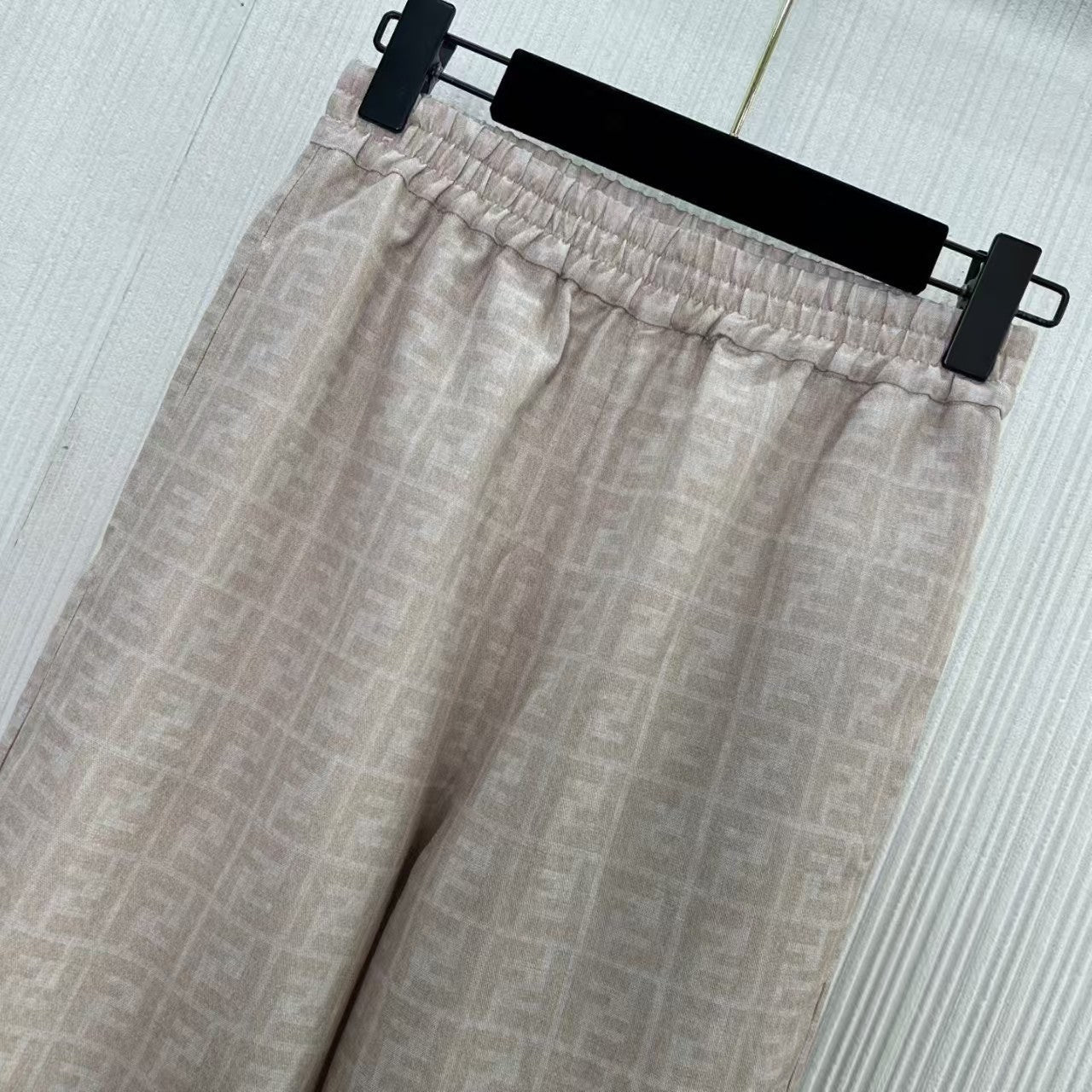 Classic monogram FF lettering trousers