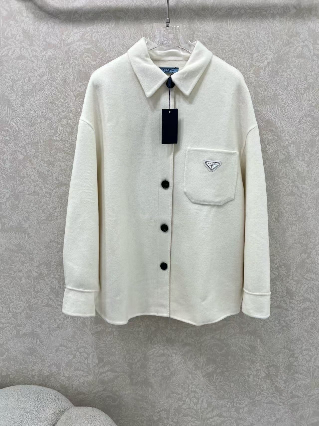 New wool double-faced fabric jacket