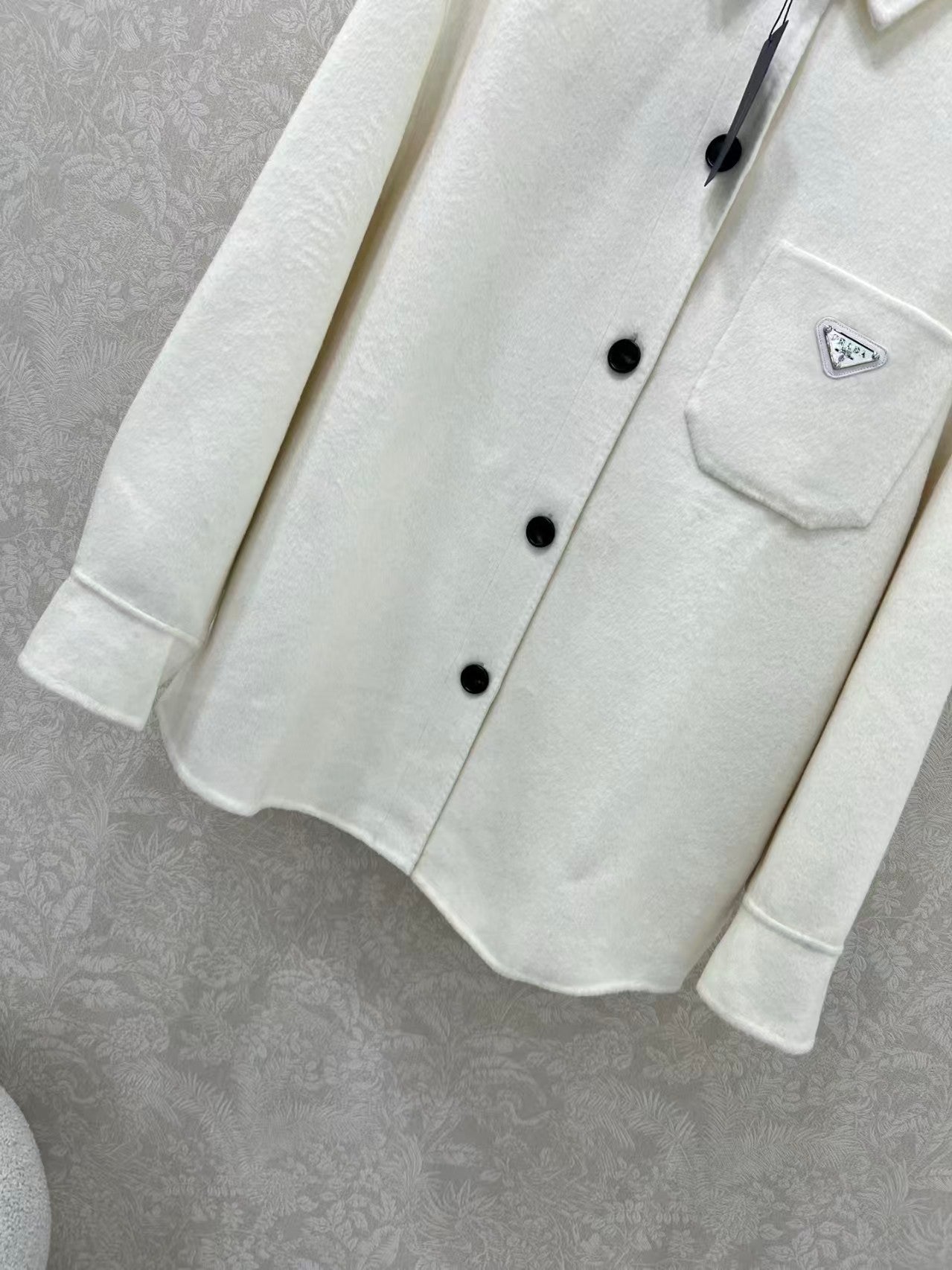 New wool double-faced fabric jacket