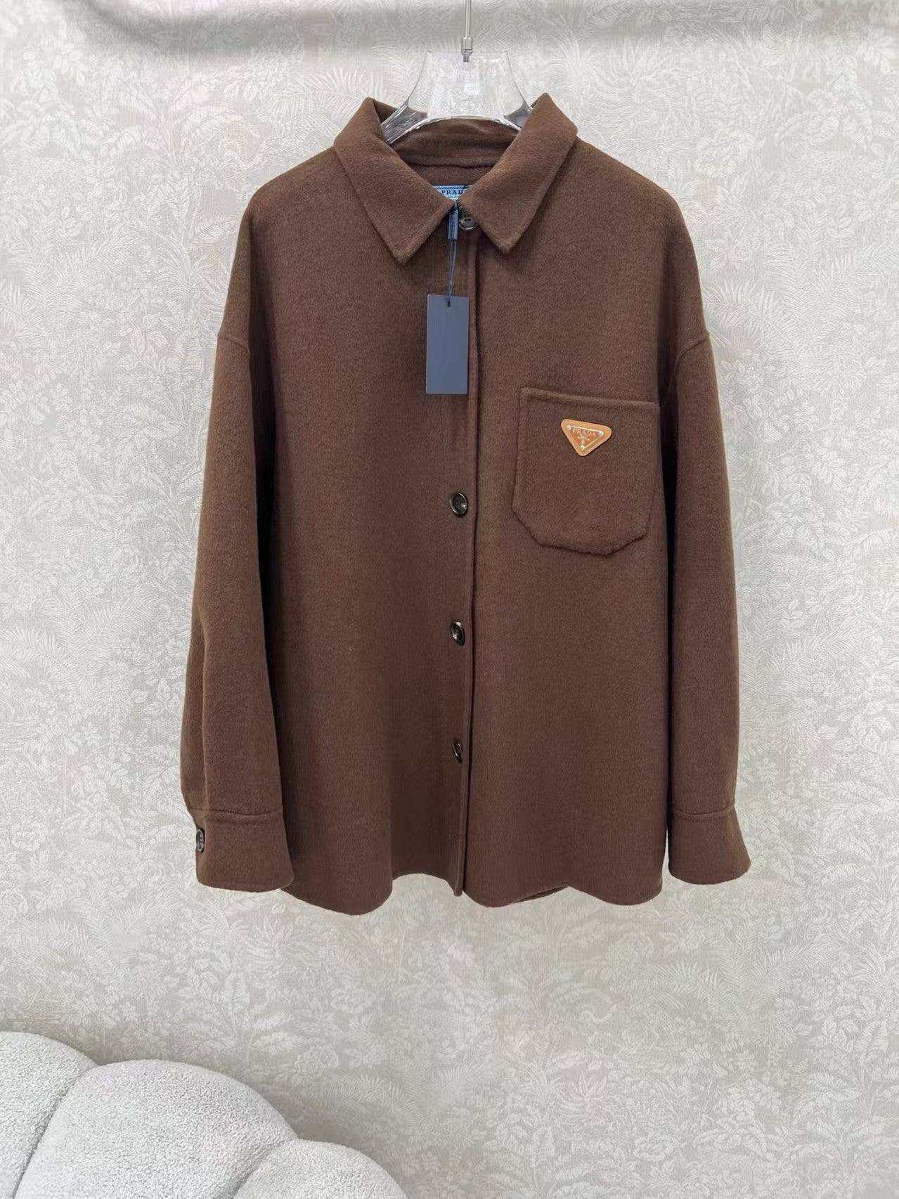 New wool double-faced fabric jacket