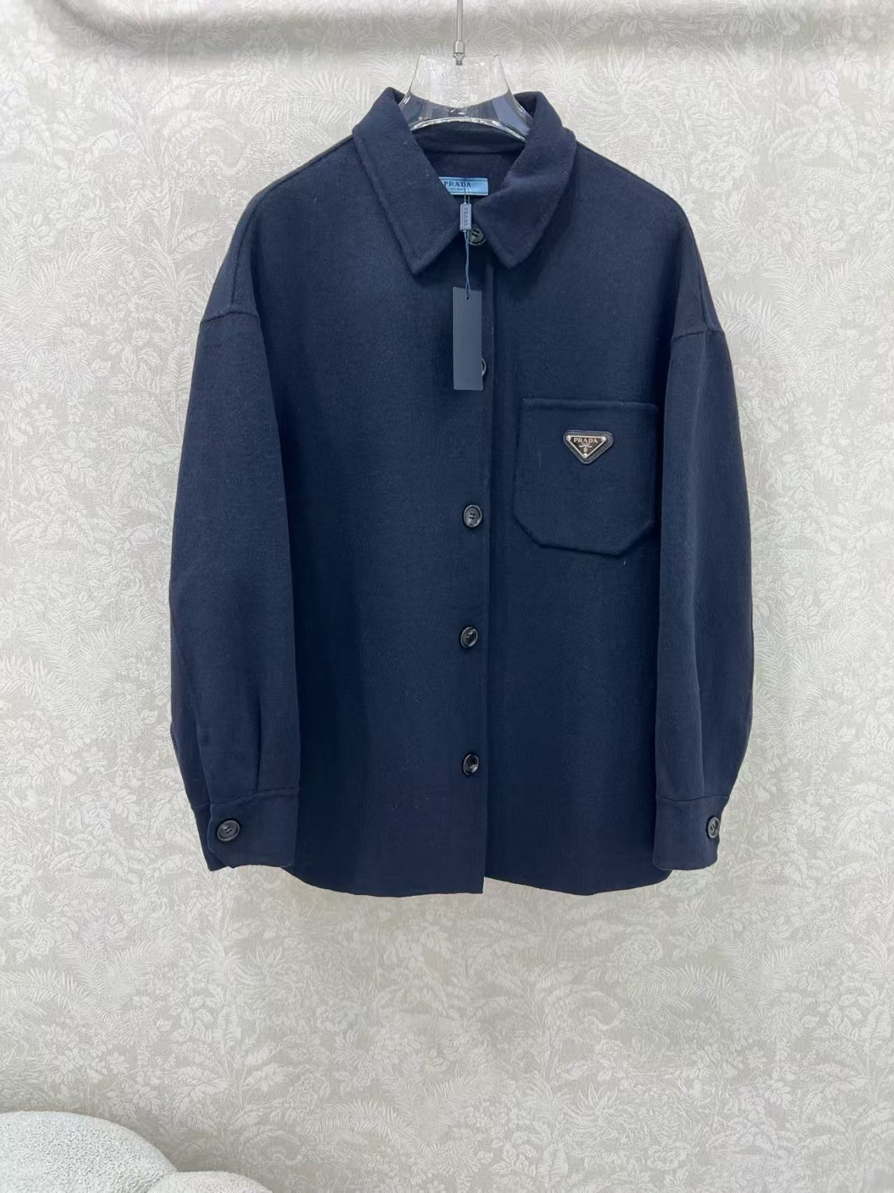 New wool double-faced fabric jacket
