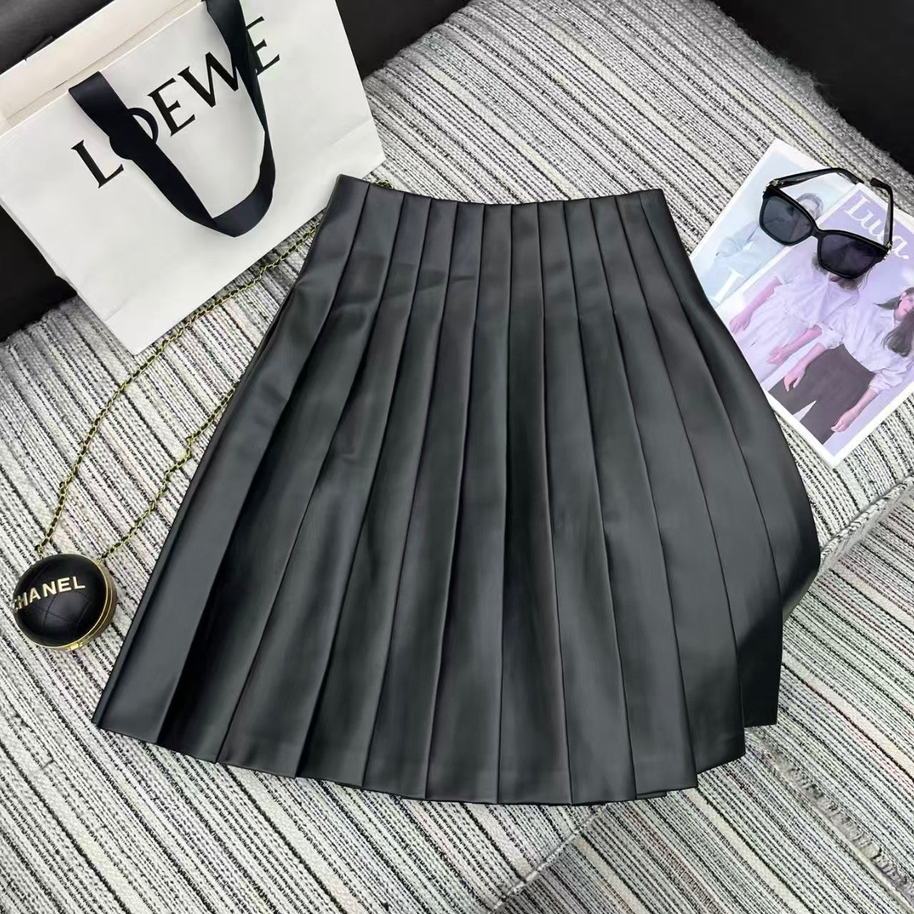 New pleated skirt
