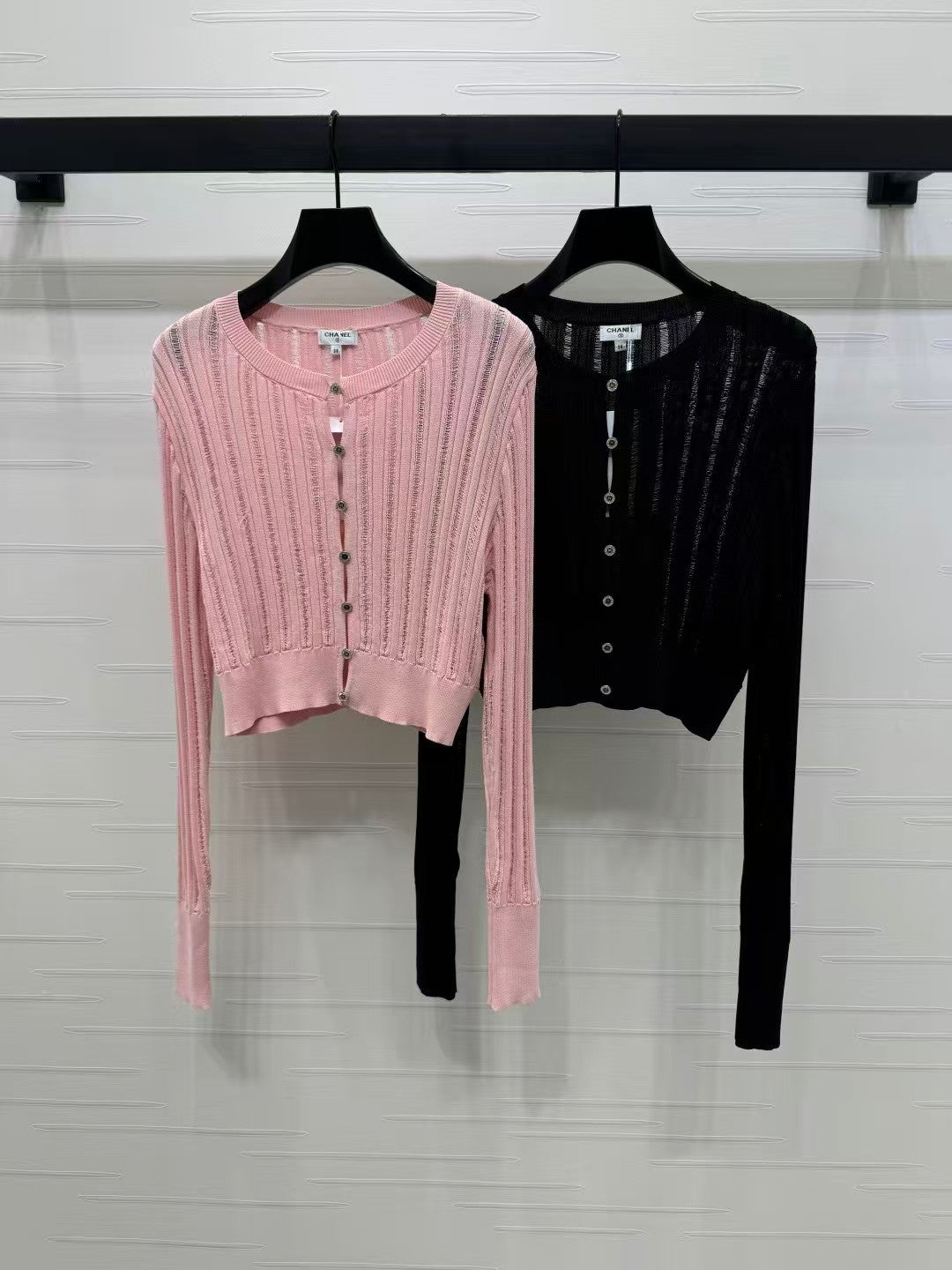 New hollow knit cardigan