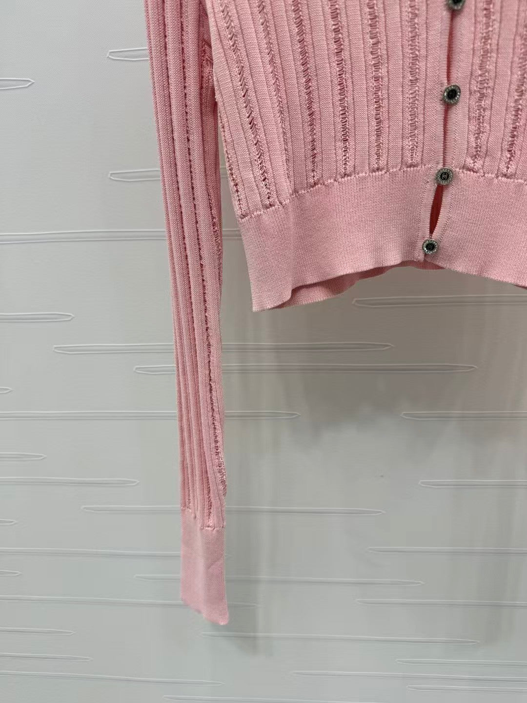 New hollow knit cardigan