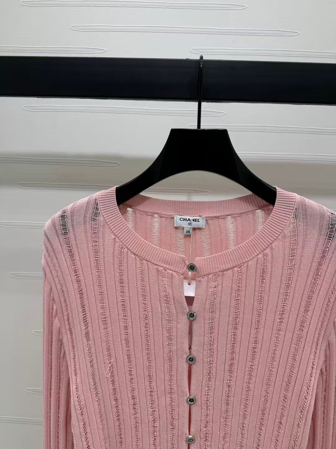 New hollow knit cardigan