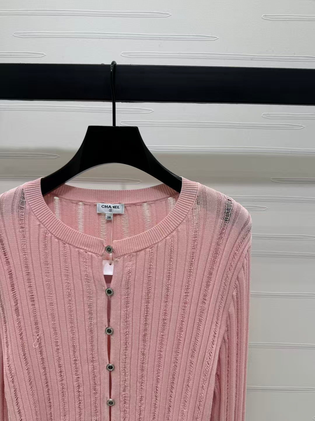 New hollow knit cardigan