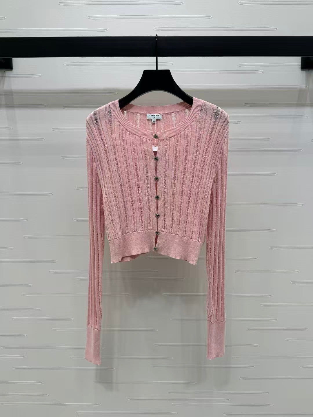 New hollow knit cardigan