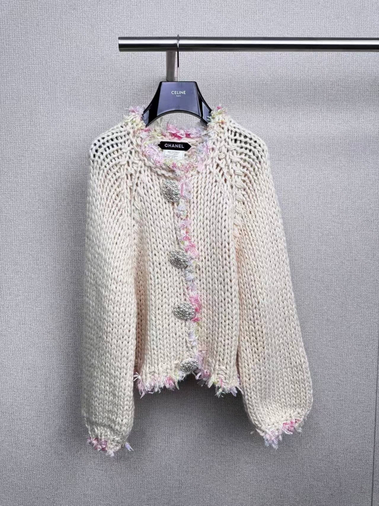 New Chunky Lace Cardigan Sweater