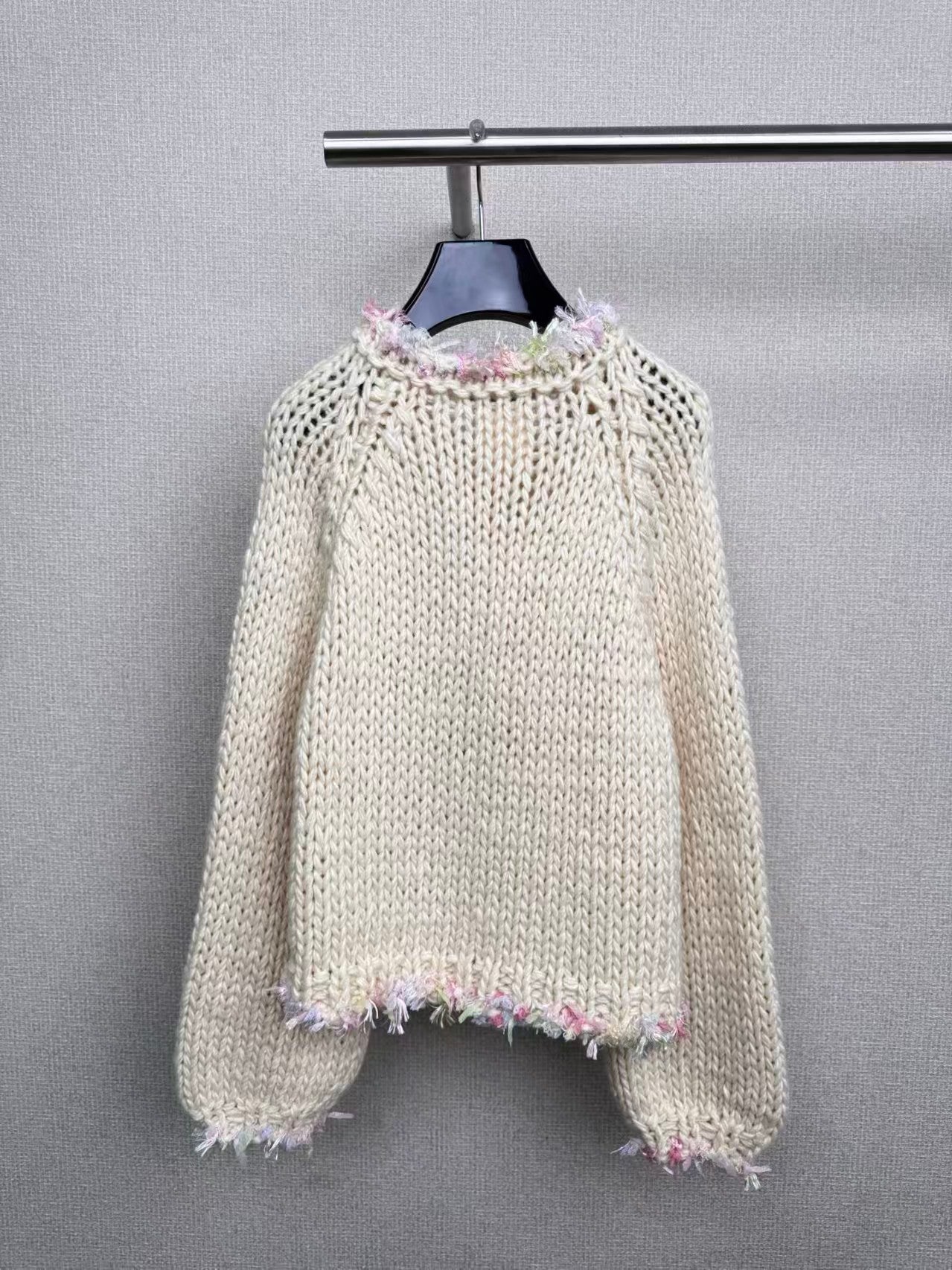 New Chunky Lace Cardigan Sweater