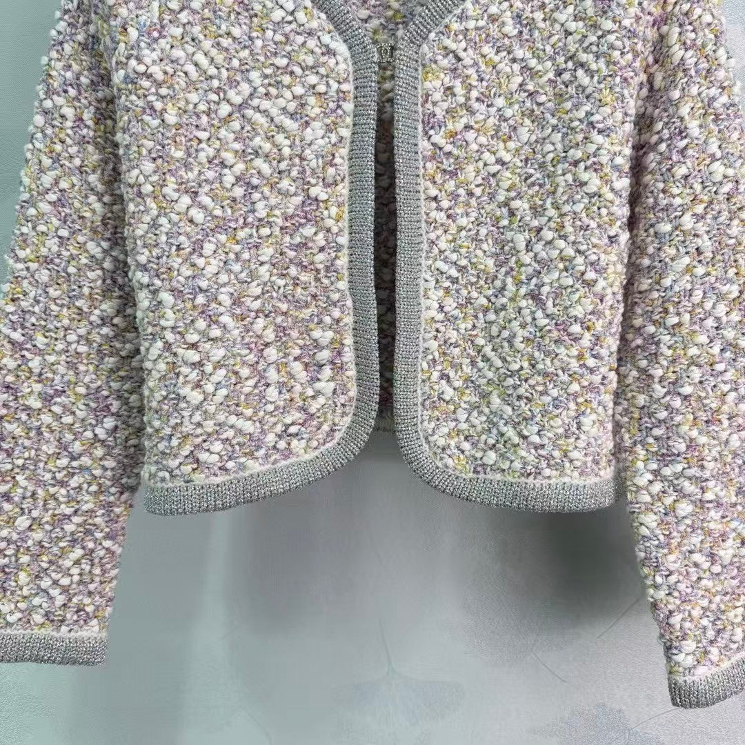 New heavy woven short jacket