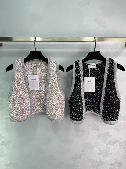 New Heavy-Weaving Short Vest