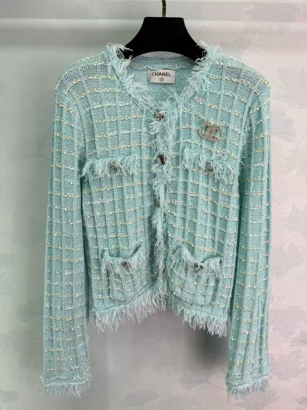 New tassel round neck cardigan