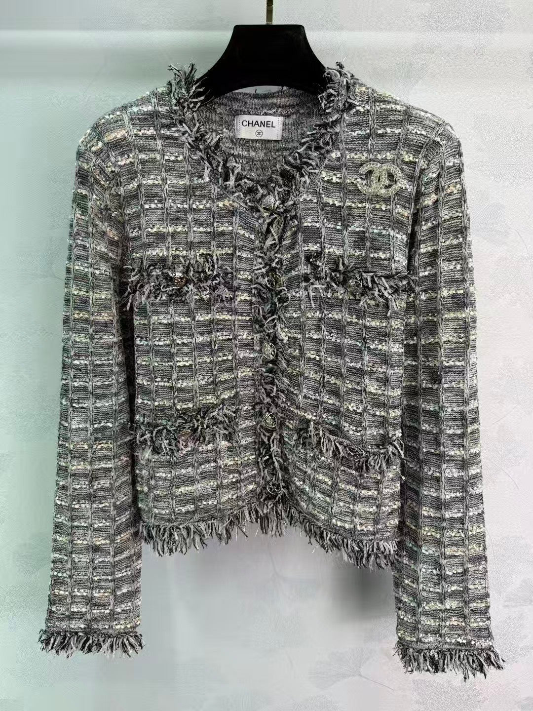 New tassel round neck cardigan