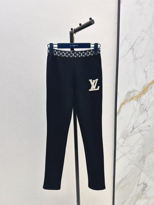 New style monogram webbing pants