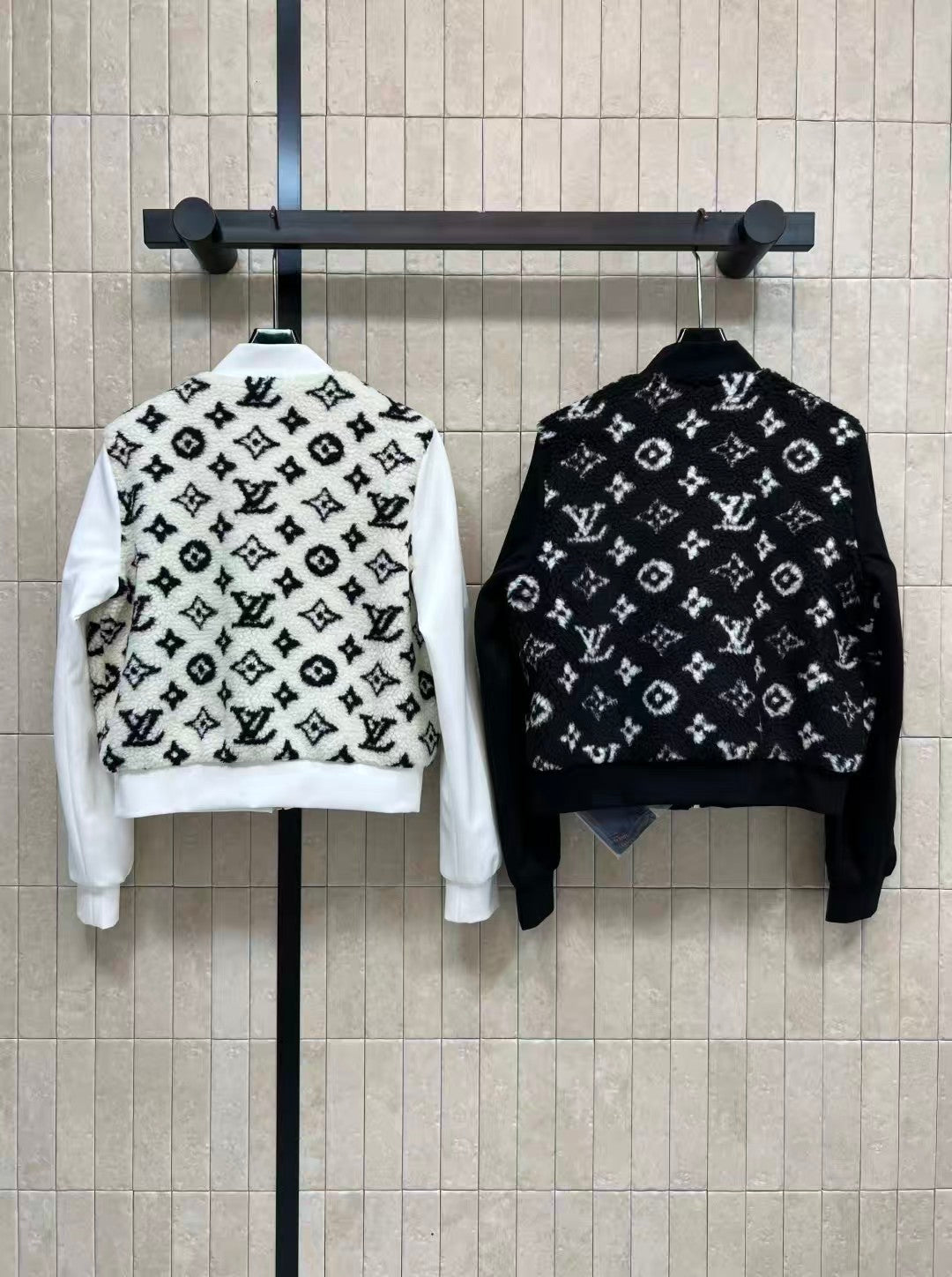 Old fashioned lambswool patchwork jacket