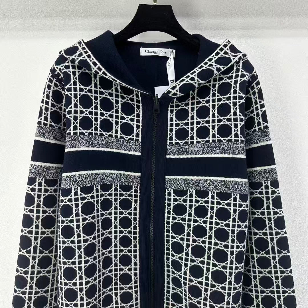 Autumn and winter new hooded double-faced wool jacket