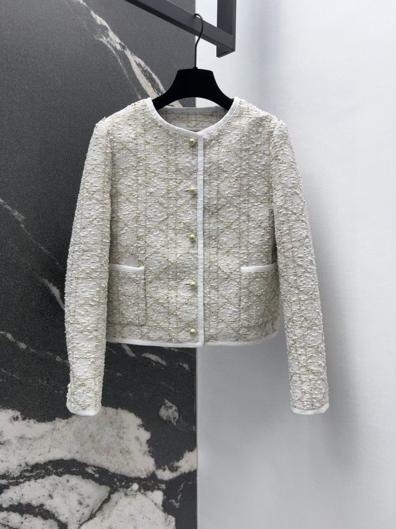 Raglan suit jacket + A-line skirt set