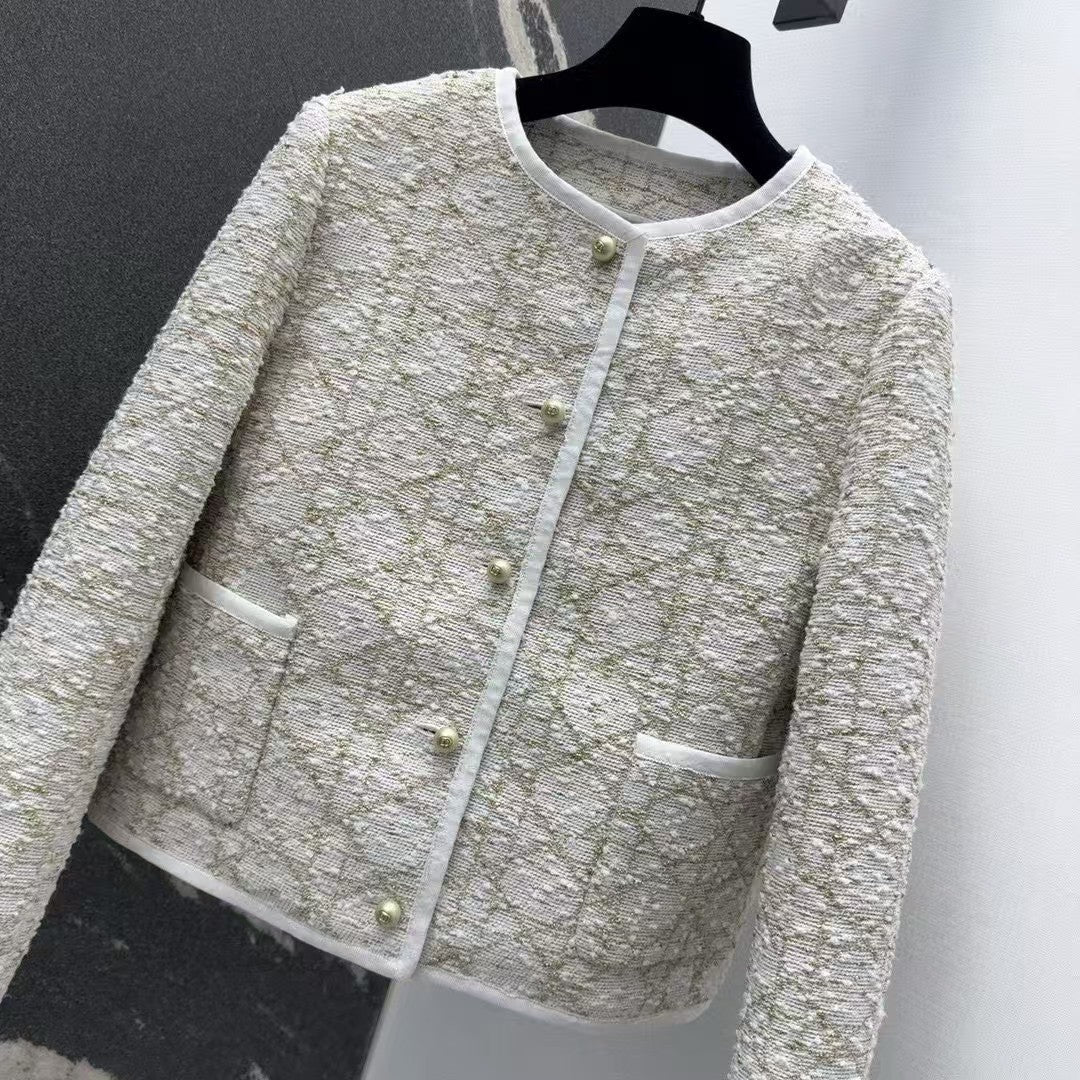 Raglan suit jacket + A-line skirt set