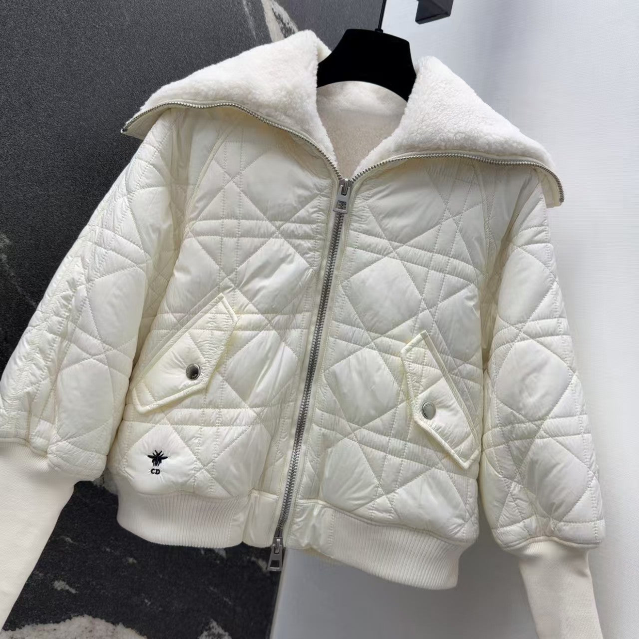Classic Princess Diana Cannage Quilted Jacket