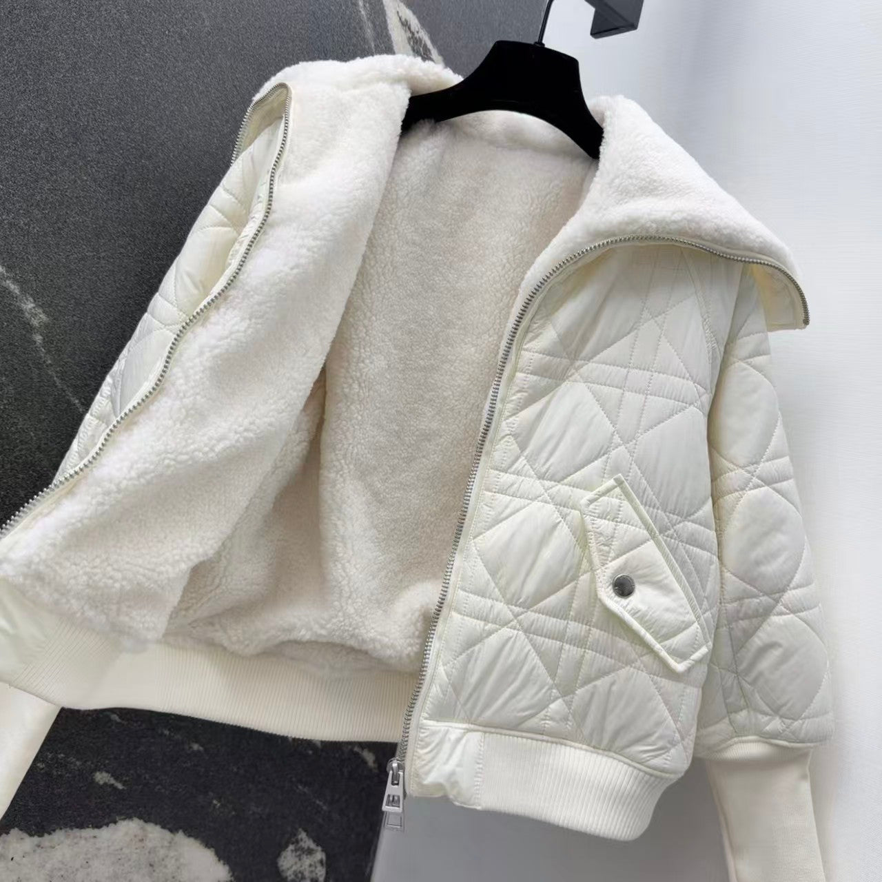 Classic Princess Diana Cannage Quilted Jacket