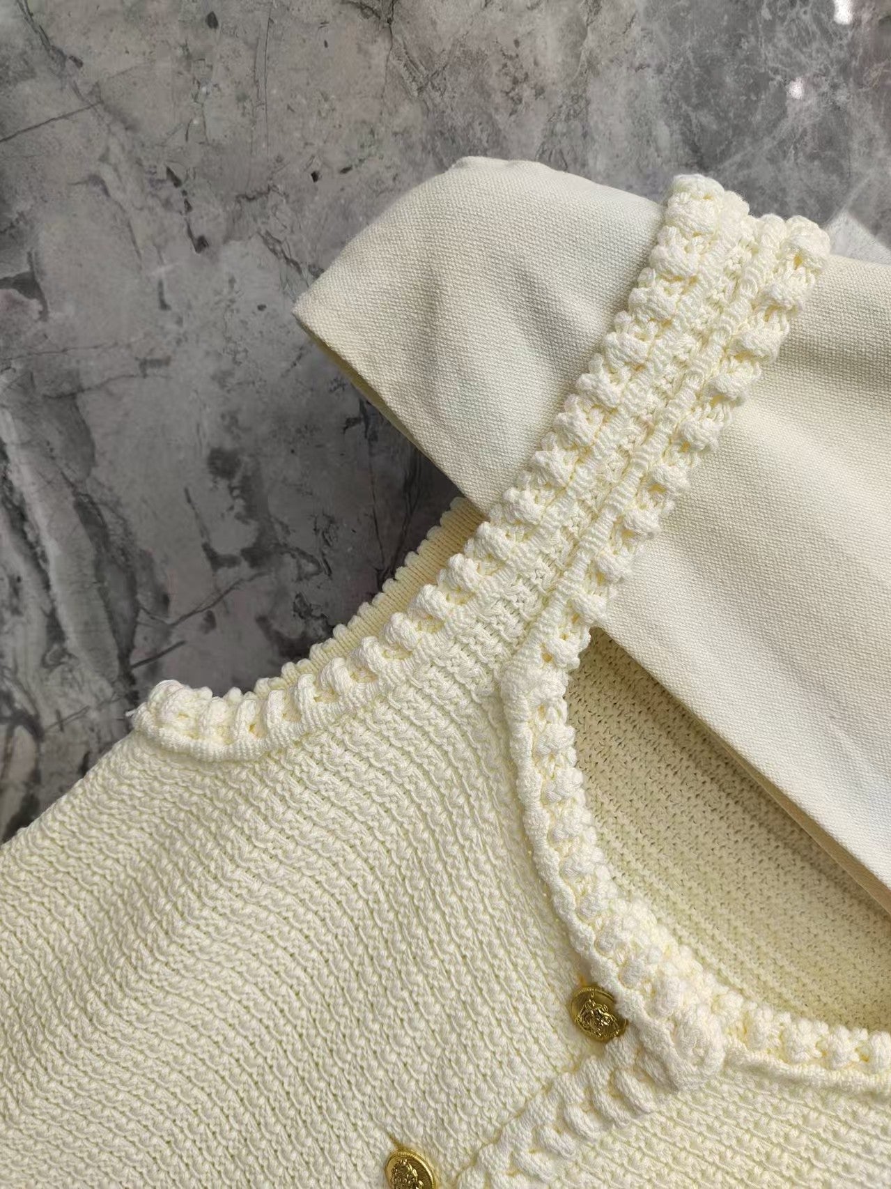 New woven vest skirt