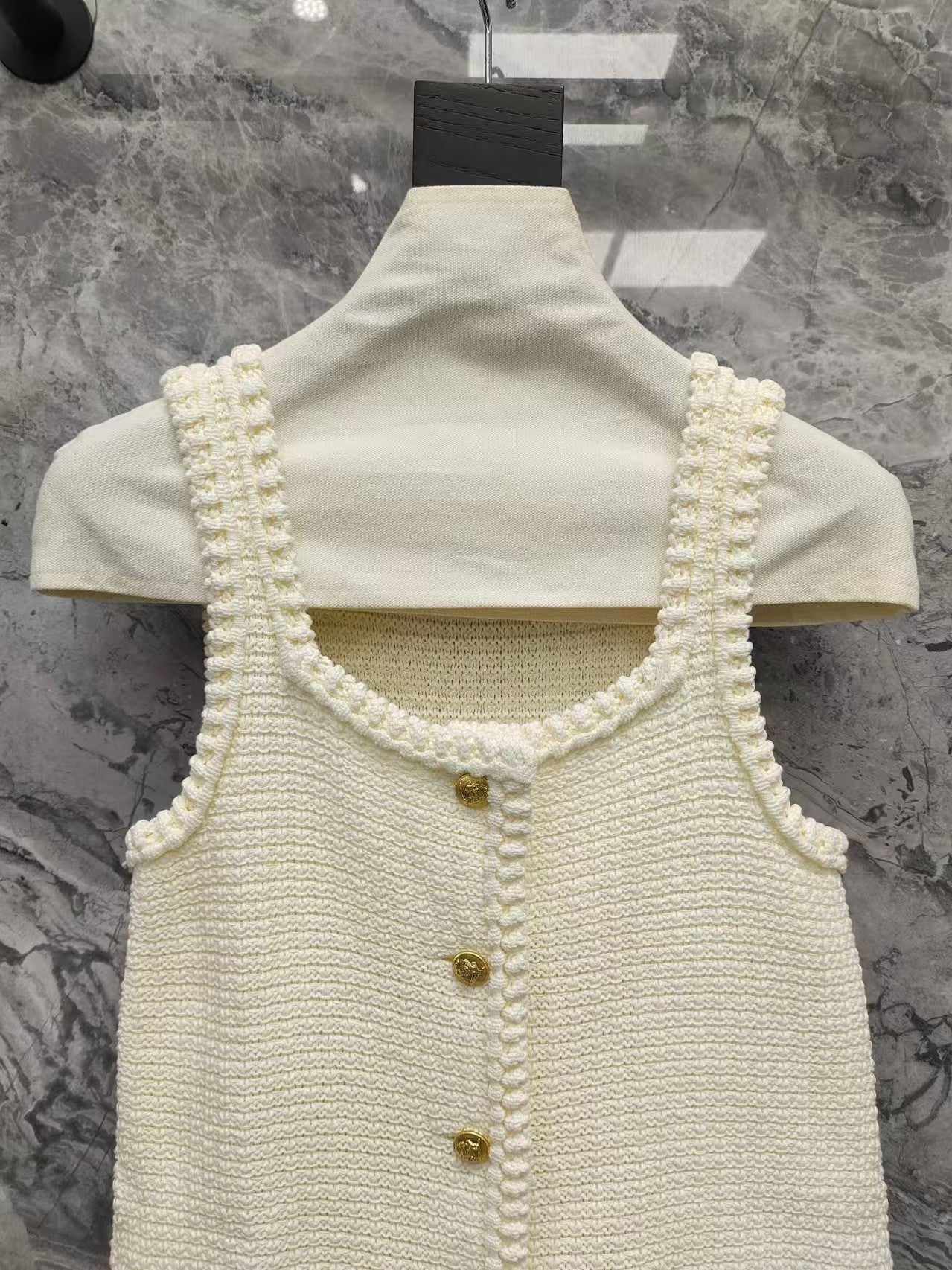 New woven vest skirt