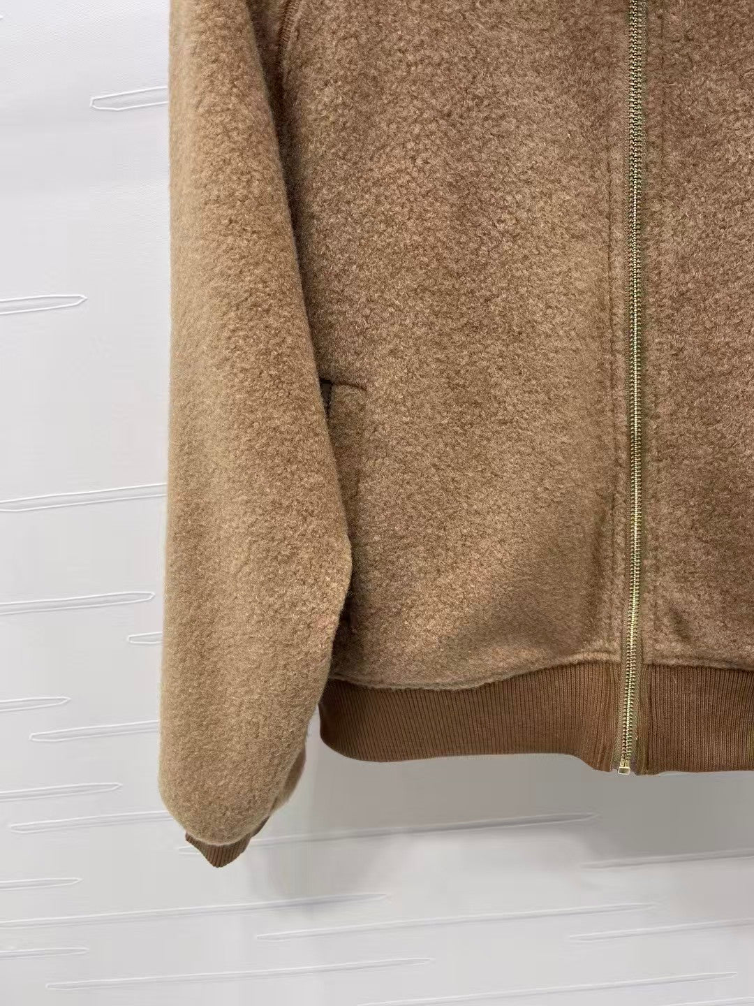 Hooded Teddy Lamb Jacket