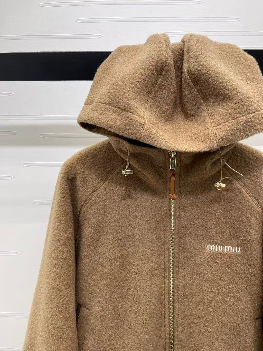 Hooded Teddy Lamb Jacket