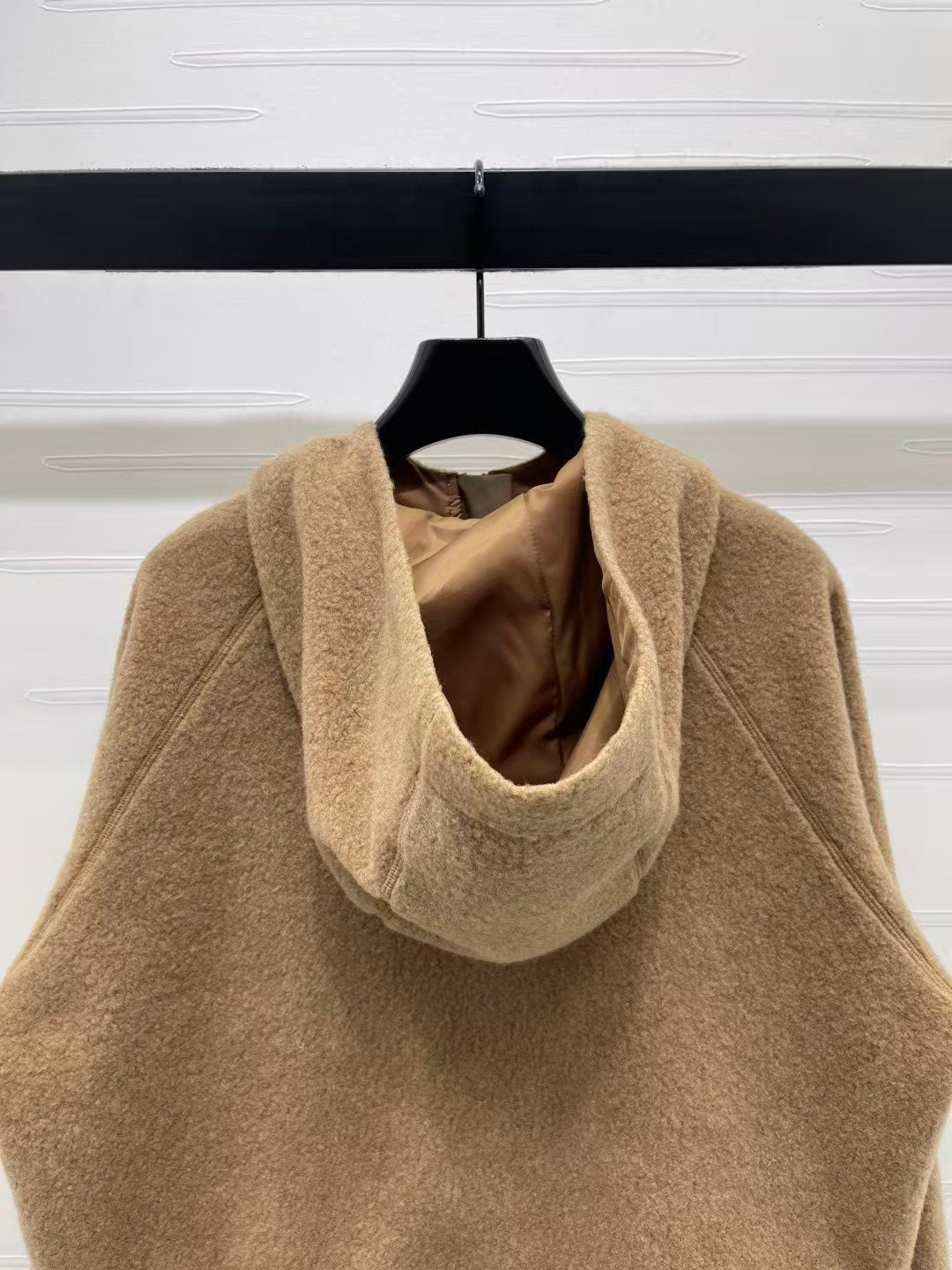 Hooded Teddy Lamb Jacket