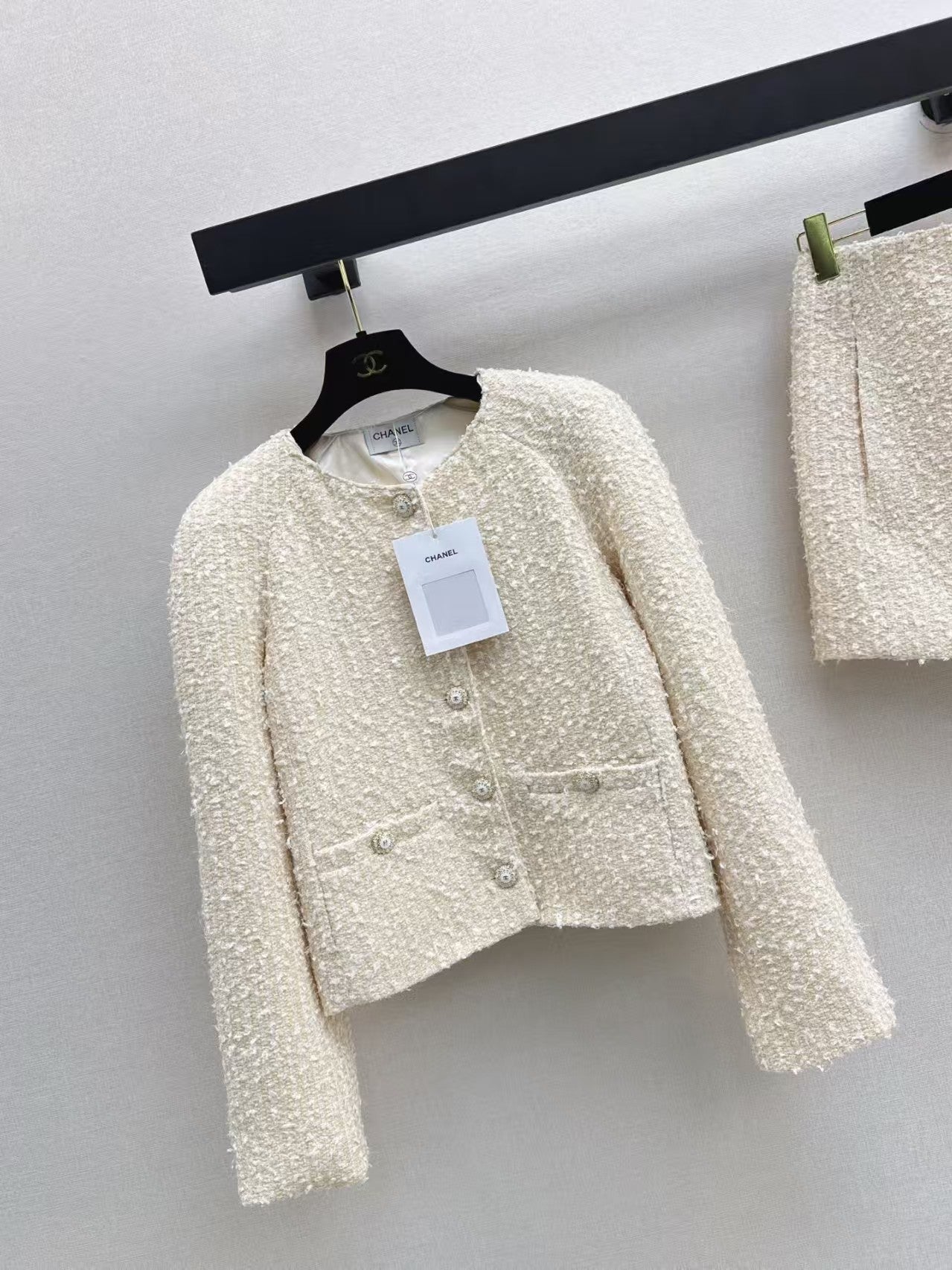 Knitted cardigan + pencil skirt set