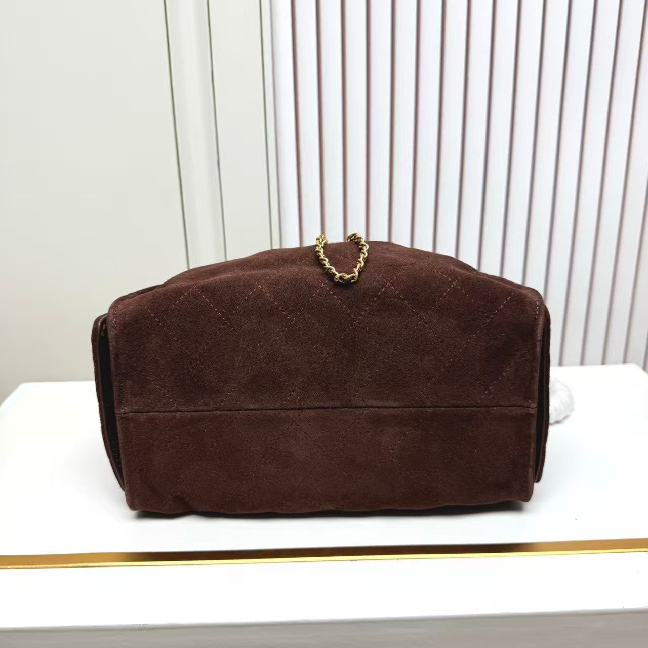 nubuck leather Hobo underarm bag
