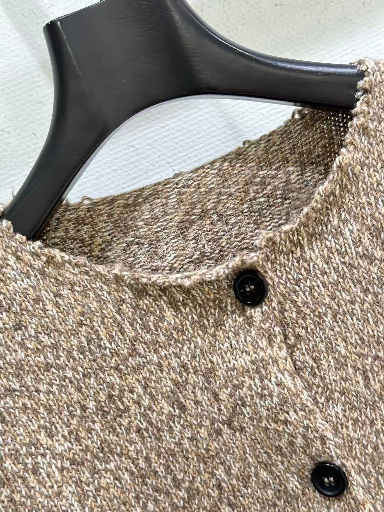 New wool knit cardigan