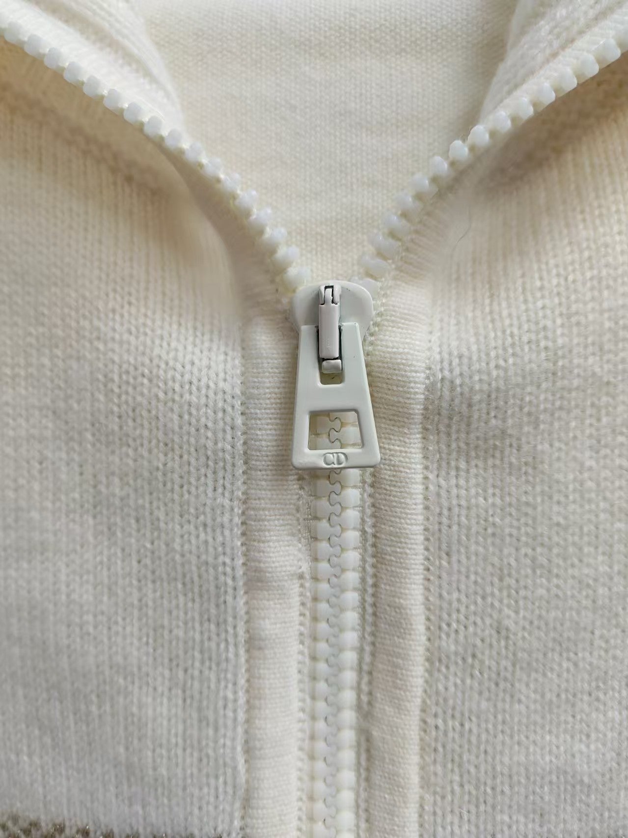 Platinum Lucky Star Collared Knit Cardigan