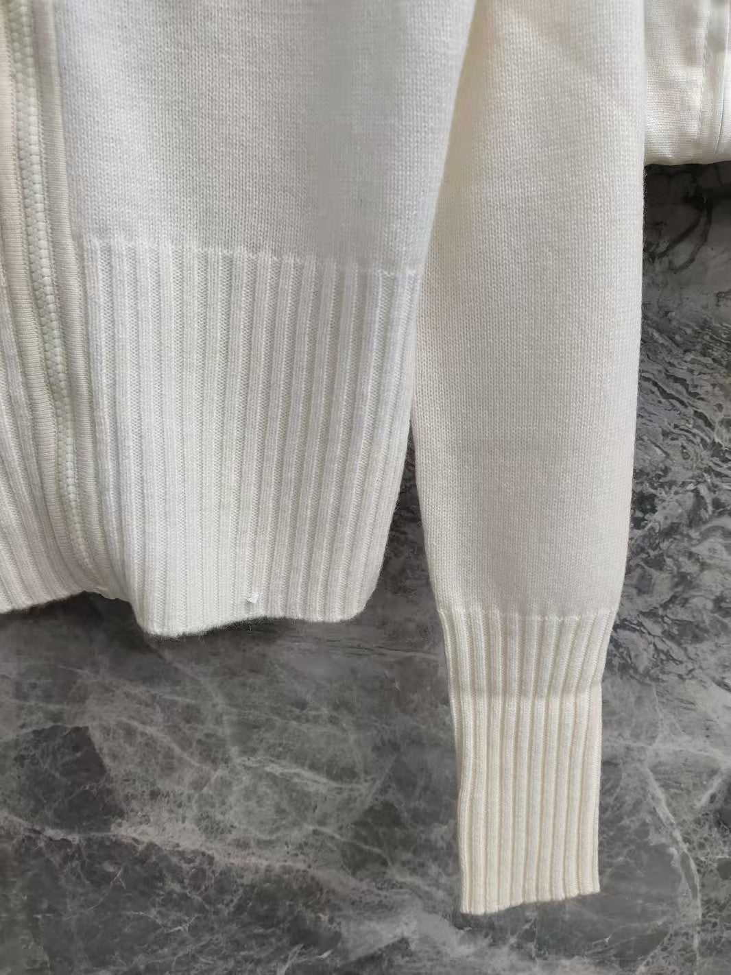 Platinum Lucky Star Collared Knit Cardigan