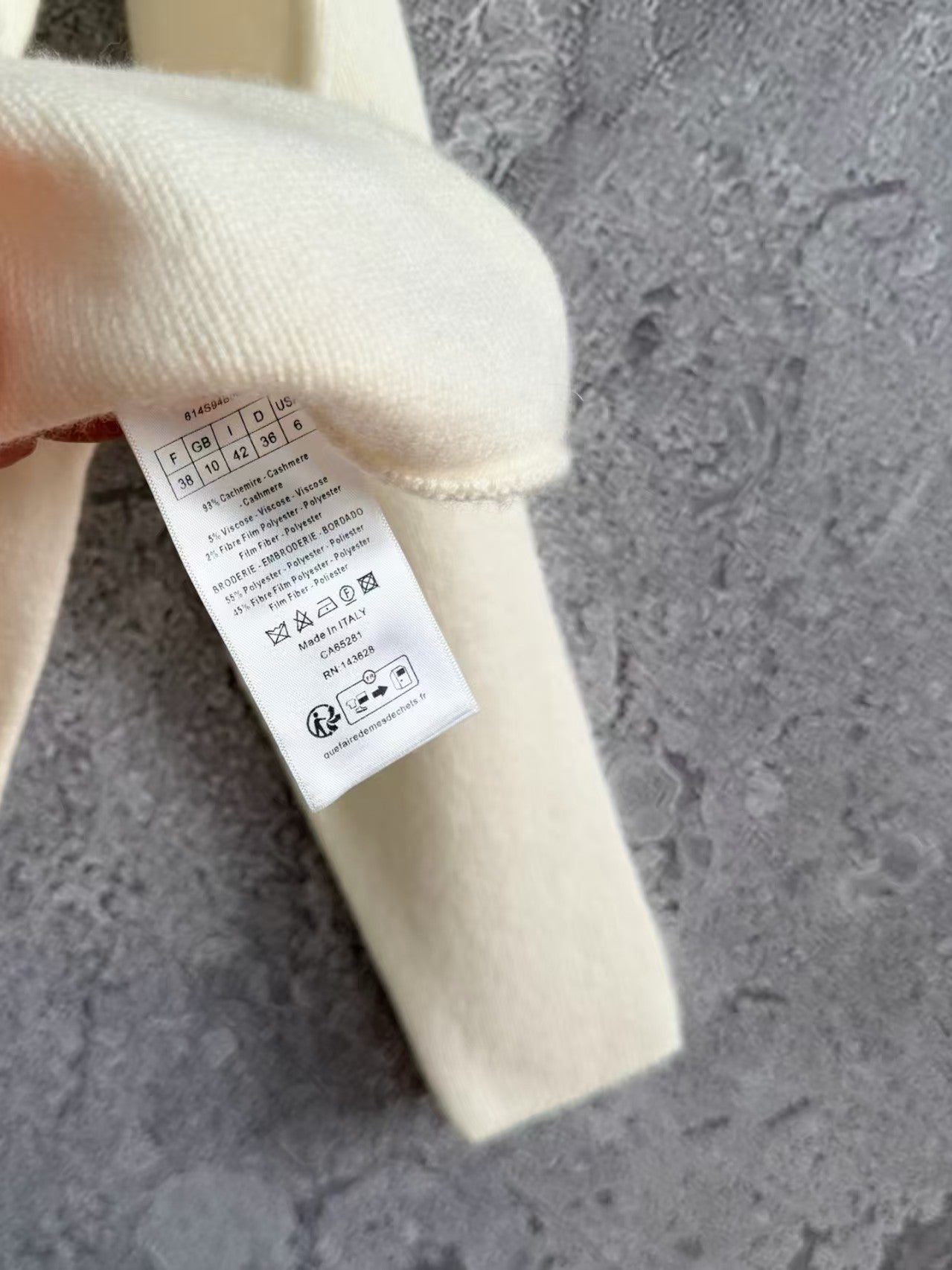 Platinum Embroidered Sweater